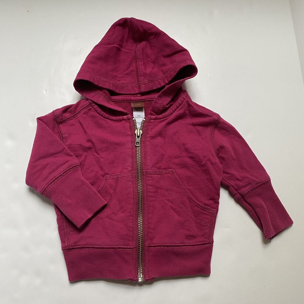 Tea Collection Pink Zip Up Jacket